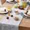 DII® 108" Tonal Recycled Cotton Slubby Rib Table Runner